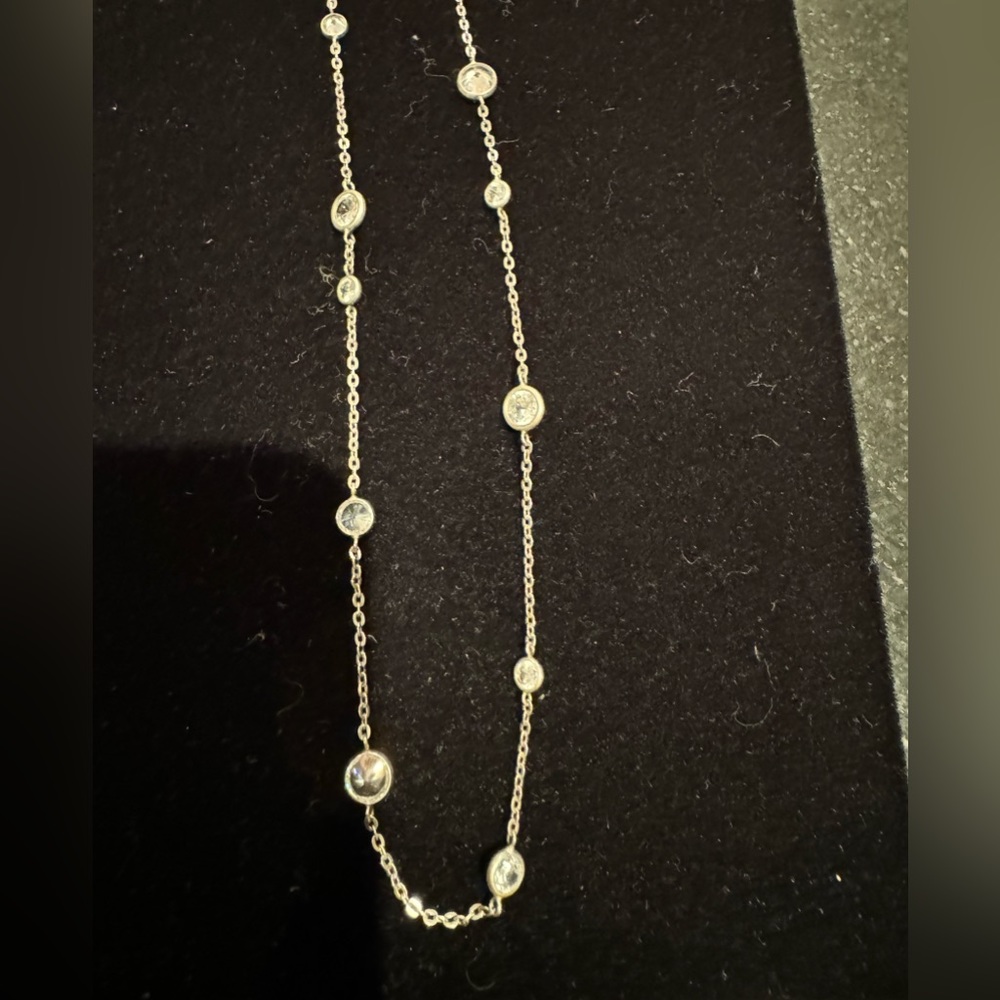 Silpada’s designs sterling silver and cubic necklace